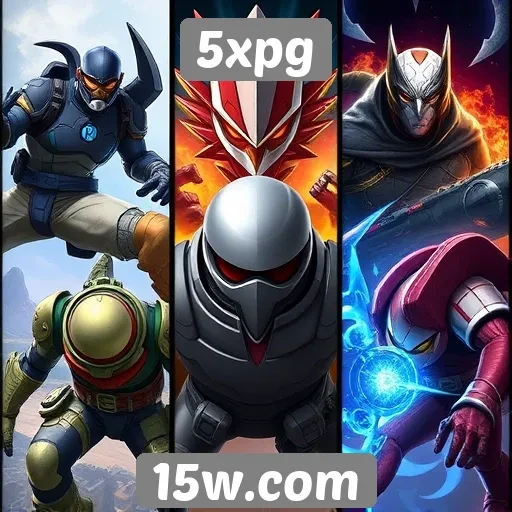 Comparativo de jogabilidade entre jogos populares do 5xpg
